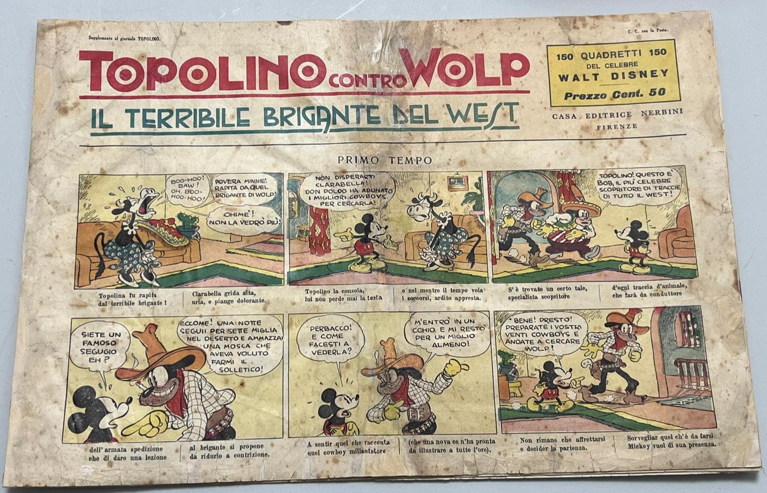 Topolino contro Wolp Valutazione e Acquisto