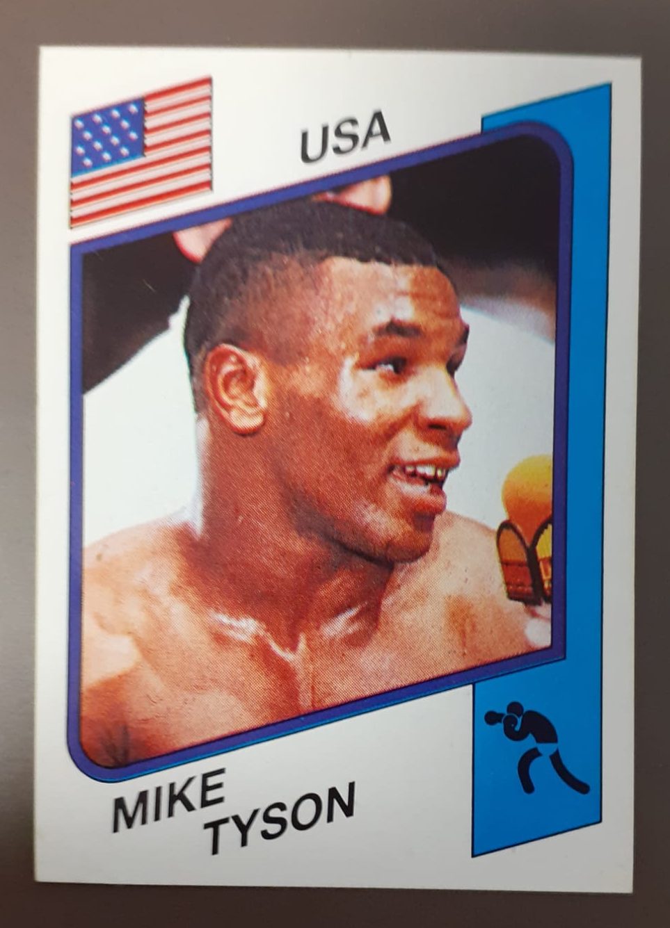 Mike tyson Panini 1986/87 Figurina rookie