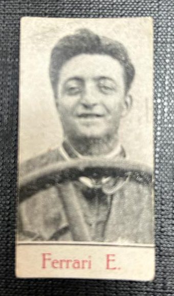 Ferrari E. Elvetia 1924 Figurina rookie