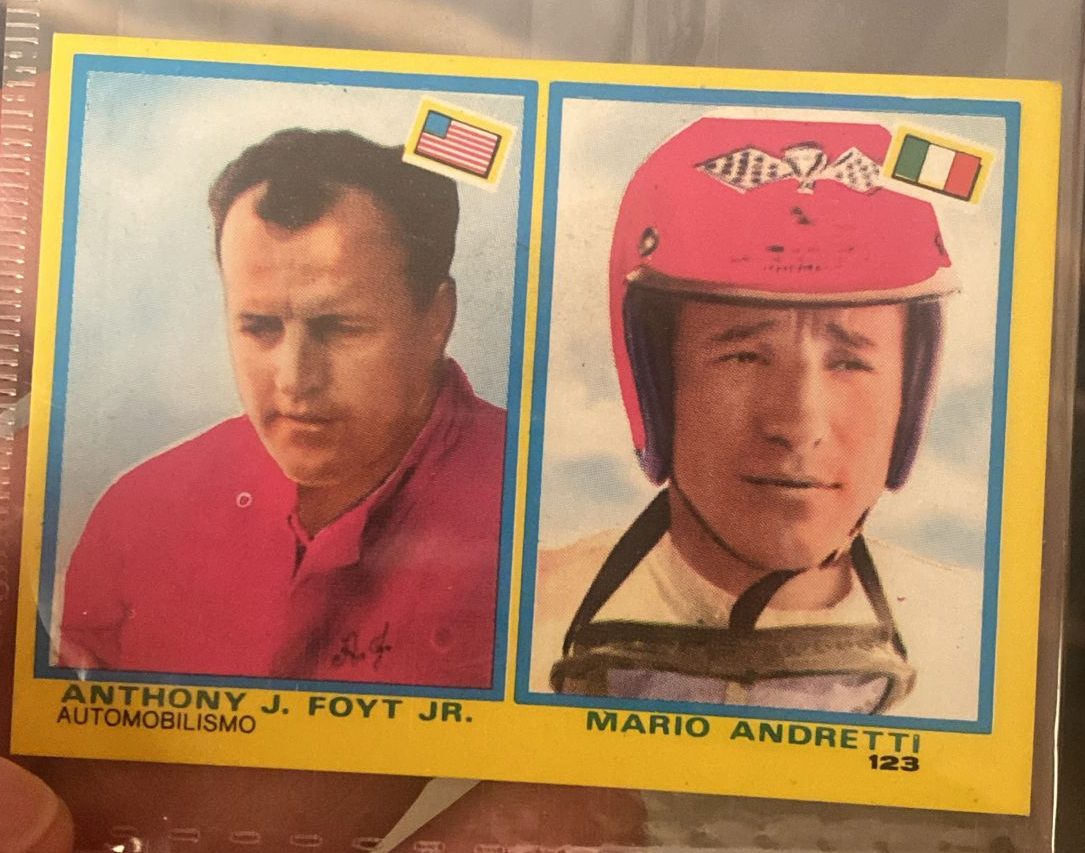 Andretti Mira Campionissimi 1968 Figurina Rookie