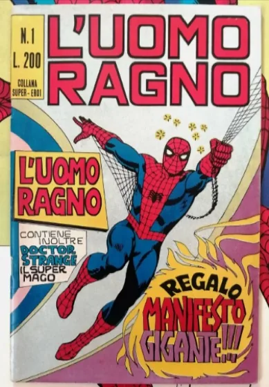 Fumetto Uomo Ragno Editoriale Corno